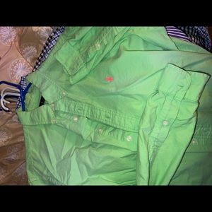 Mens button up Large polo